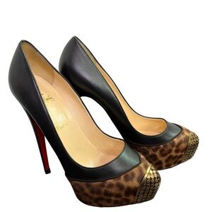 35-Christian Louboutin “Maggie ” 140 pump. 41.5 / US 11